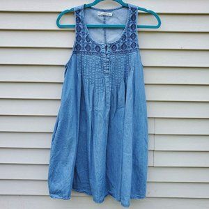 Denim dress medium